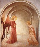 Fra Angelico Annunciatie oil